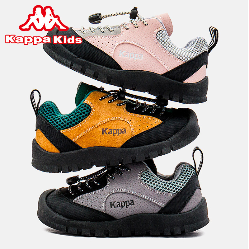 kappakids卡帕童鞋男童运动鞋登山鞋儿童鞋女2024新款秋冬季童鞋男中大童女童鞋子