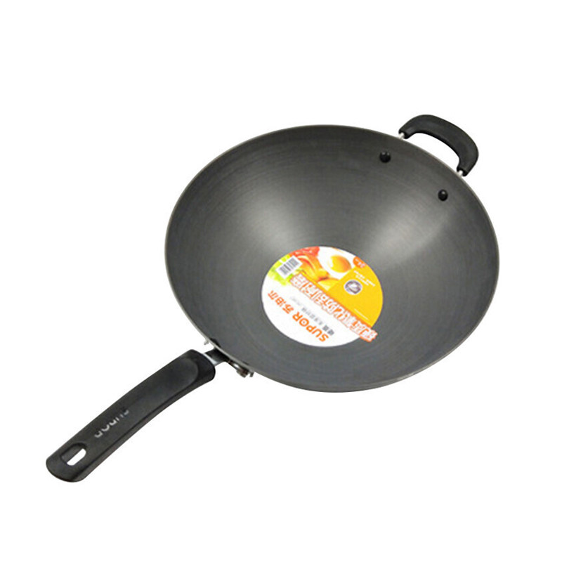 苏泊尔（SUPOR）硬质无涂层炒锅34cm PC34C7