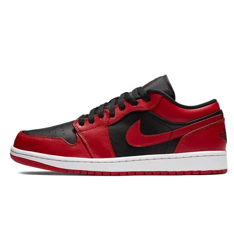 耐克 Nike Jordan Air Jordan 1 AJ1 篮球鞋 黑红 553558-606
