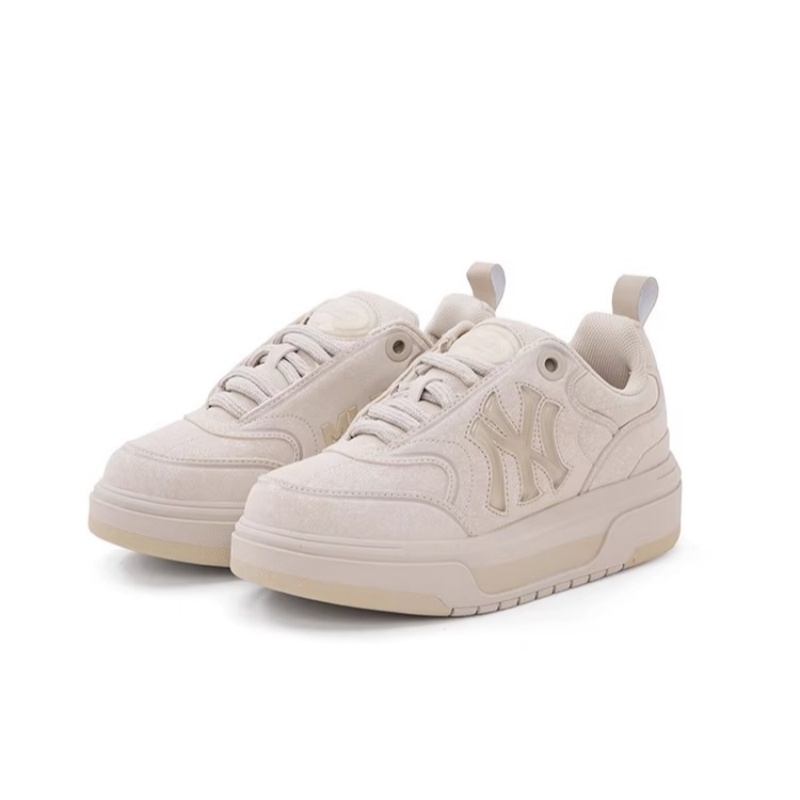 MLB官方男女情侣水晶大logo学长鞋厚底休闲运动鞋春夏3ASXCHV4N