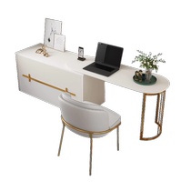 Invisible folding bed for one person home desk folding bed 1.5 meters small apartment multifunctional retractable bed wardrobe integrated