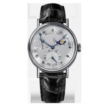 (Loluo Luxury Products) 9 8 New] Classic Series 18K Platinum Moon Phase Automatic Mechanical Watch Mens 7137BB11