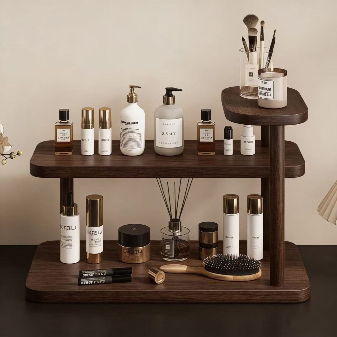 Desktop storage rack cup storage rack dining table countertop work station water cup coffee cup tea set small cup stand table
