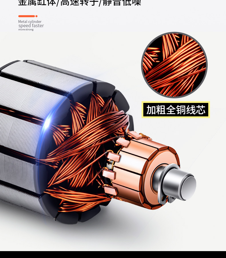 Car dual-cylinder car air pump 12V24V portable car off-road vehicle tire electric car air pump