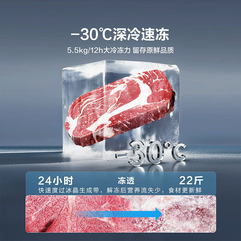 海尔BCD-243WGHC2E7XM冰箱图片