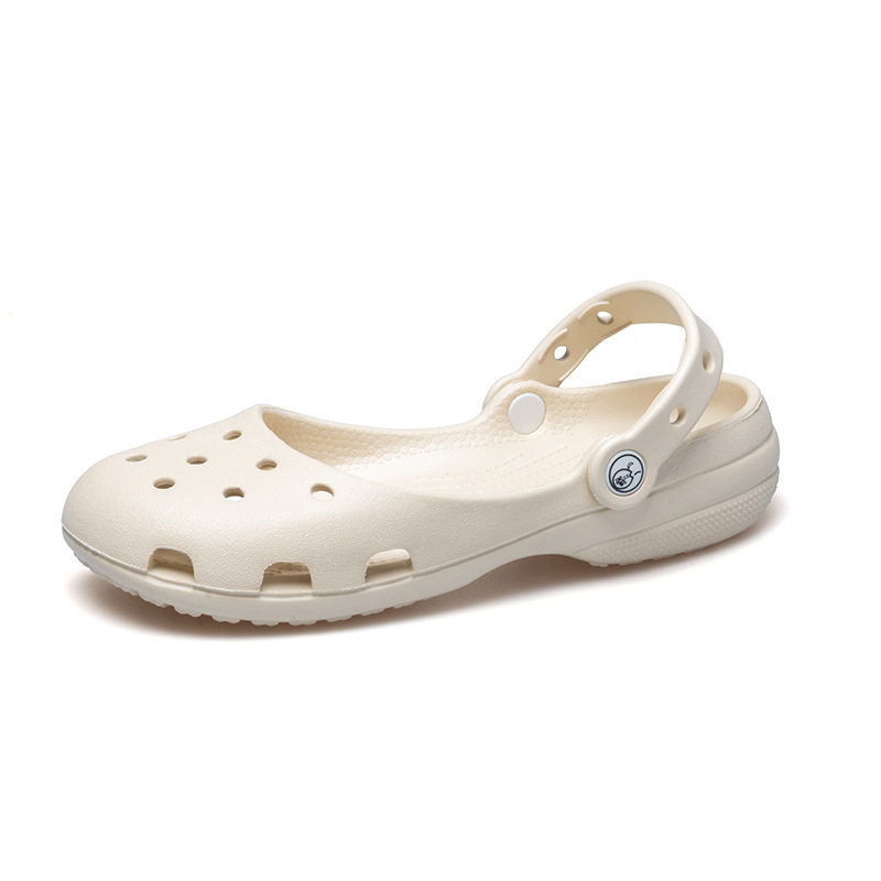 Croc Cs Lochi 2026 Ballet Clogs for Women, New Summer Style, Closed-Toe Beach Shoes, Non-Slip, Wear-Resistant, Breathable