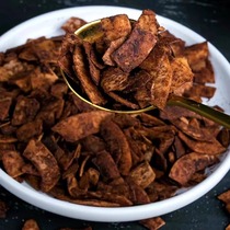 UKPAPI Hainan Coconut Chips Chocolate Chips Super Delicious Office Snacks Snacks to Satisfy Durian Cravings
