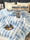 Jeanswest Class a Rabbit Fur Plush Winter Quilt Thickened Warm Milk Velvet Quilt Core Coral Fleece Cotton Quilt Pad Bedding