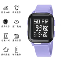 Обновите светло -фиолетовый [подарочная коробка] (светящийся дисплей ◆ Будильник времени)