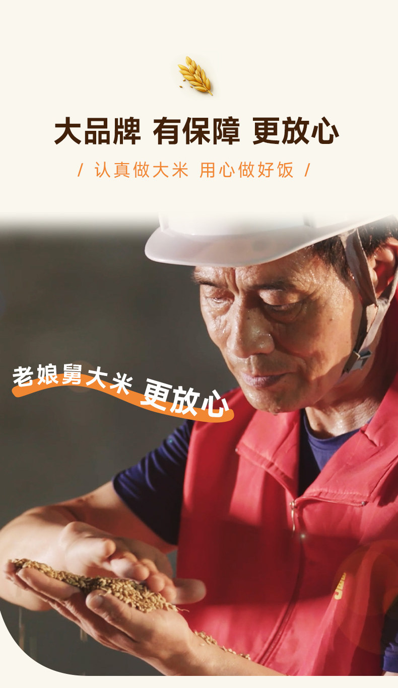 安享好物 安享E级粳米-老娘舅香稻米 国标 