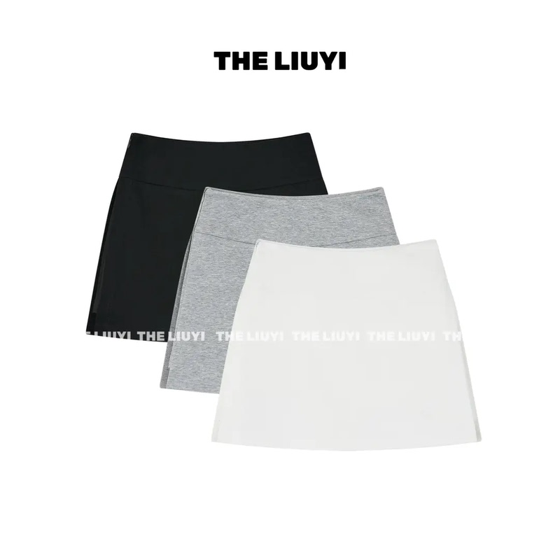 【Liuyi】Tennis Skirt~Summer Versatile Sports Casual Anti-Exposure Skirt Pants 65051