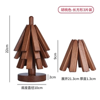 Набор длинных клауз орехового цвета [основа + три штуки]