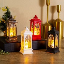 2023 European and American Arab Middle Eastern electronic candle lamp Moroccan decorative style lamp retro candlestick atmosphere lamp