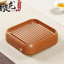 Whole block Bakelite tea tray solid wood simple modern high-end household Bakelite tea tray yellow material household high-end solid wood tea sea