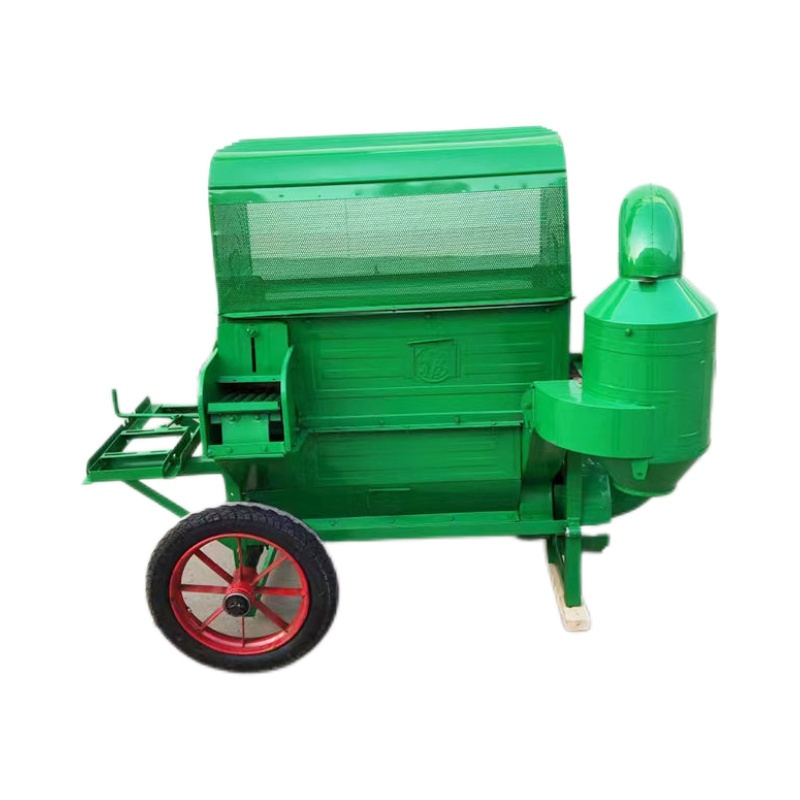 Small Household Rice Threshing Machine 90 Fully Automatic New Model Agricultural Multifunctional Wheat and Sorghum Harvester
