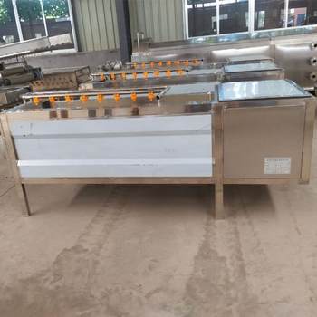 Mustard pimple pagoda cleaning machine, pickle washing machine, drum root vegetable brush roller cleaning machine