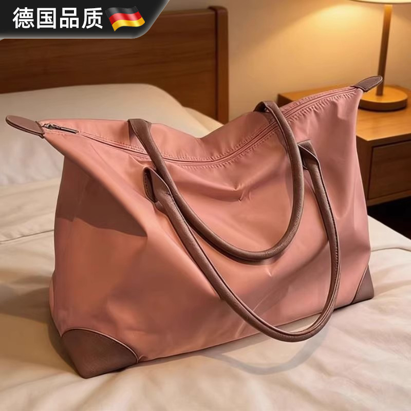 German Travel Bag Luggage Bag Women's Large-Capacity Sports Fitness Bag Portable Handbag Extra Large Maternity Bag Storage Bag