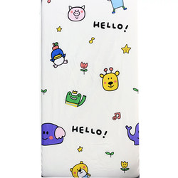 ins newborn cotton kids baby bed hat baby Bed Sheets mattress cover W bedding bed hat