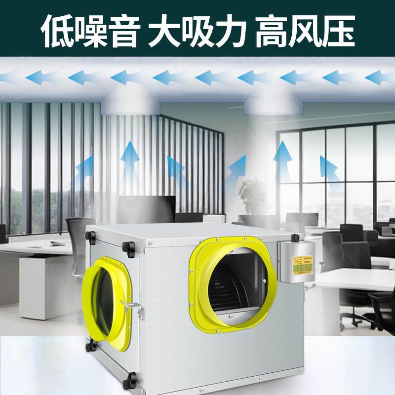 Commercial Duct Exhaust Fan, Powerful Kitchen High-Power Range Hood, Fresh Air Ventilation Machine, Ultra-Quiet Exhaust Fan System