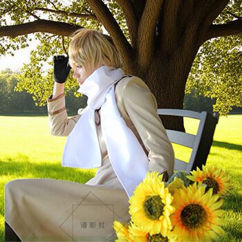 Aph Hetalia Country Anthropomorphic Cos Suit Soviet Russia Ivan Cosplay Costume Men's Suit Women's Ready Stock