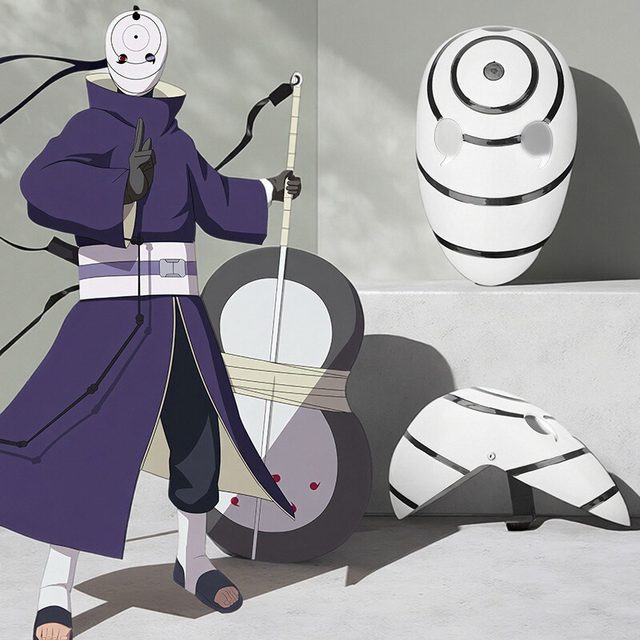 Mask Anime Merchandise Obito Mask Itachi Cosplay Halloween Costume Ninja Props Ninja Mask