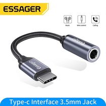 Essager Type c to 3 5mm Jack Headphone Adapter USB C to 3 5
