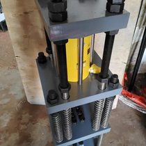 Electric manual hydraulic frame pressure machine test bench tensile frame sub-large load tensile test inspection machine