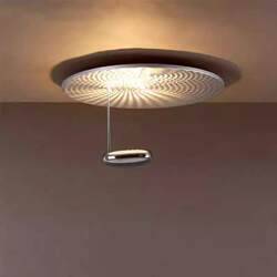 Italian Designer Pebble Ceiling Light, Round Bedroom Living Room Villa Diffuse Reflection Dining Room Bean Sprout Chandelier