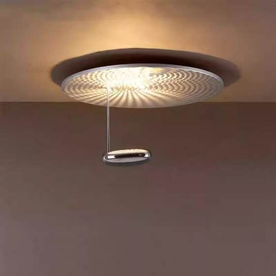 Italian Designer Pebble Ceiling Light, Round Bedroom Living Room Villa Diffuse Reflection Dining Room Bean Sprout Chandelier