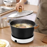 Толстый пшеничный рисовый суп из горшки из горшки, нежигая кастрюль, бытовая двойная пароварка каша кара для лапши с лапшой.