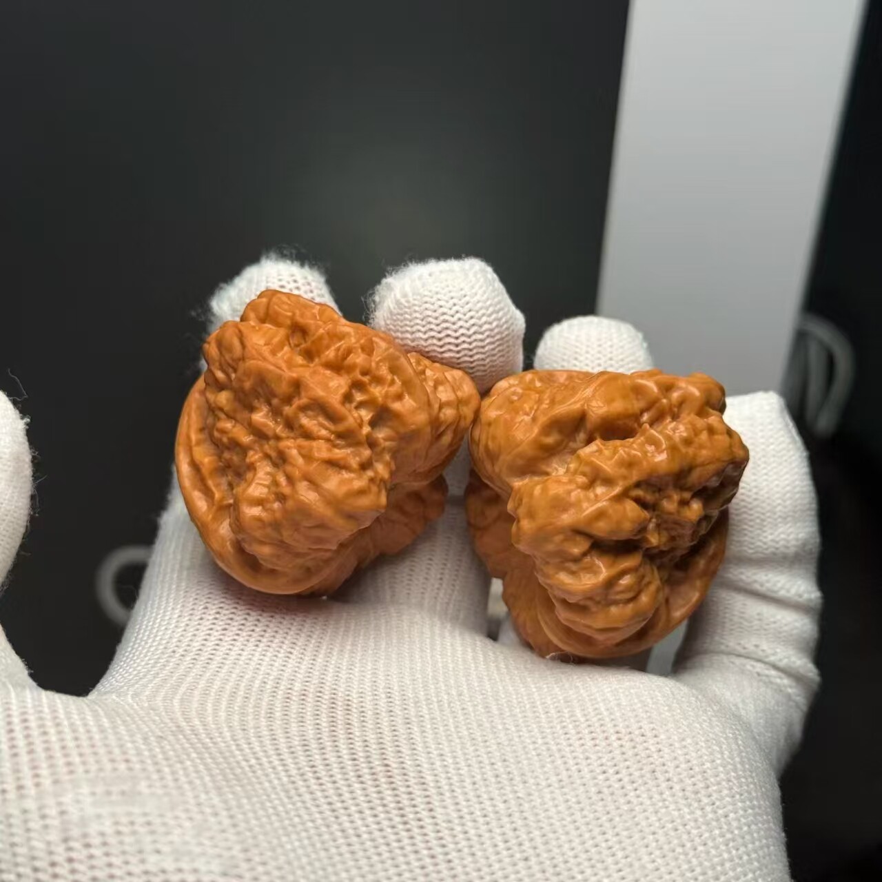 金蟾蛤蟆头文玩核桃：小手捻精品，女士收藏级文玩新宠！-核桃-淘宝好物网