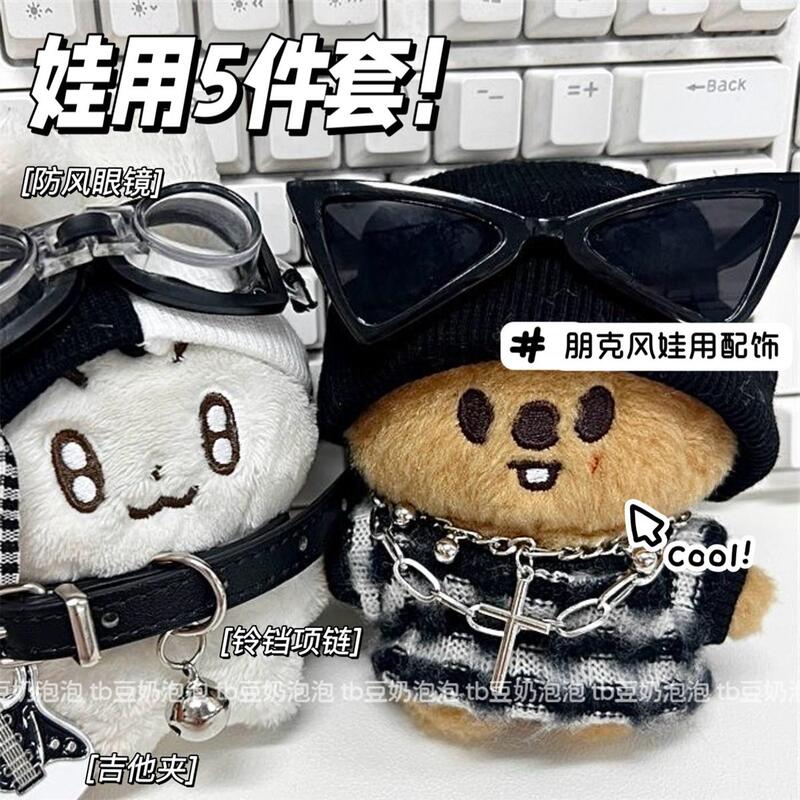 10cm Doll Choker Punk Collar Doll Clothing Decoration Material Rock Style Neck Strap Bjd Goggles