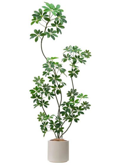 Artificial Dracaena Plant for Indoor Living Room, High-End Luxury Faux Plant Decoration, Large Floor-Standing Potted Ornament, Fake Tree