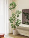 Artificial Dracaena Plant for Indoor Living Room, High-End Luxury Faux Plant Decoration, Large Floor-Standing Potted Ornament, Fake Tree
