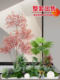 Simulated Green Plant Landscaping Combination Window Decoration Fake Plant Landscaping Courtyard Layout Entrance Hall Indoor Atmosphere Tree