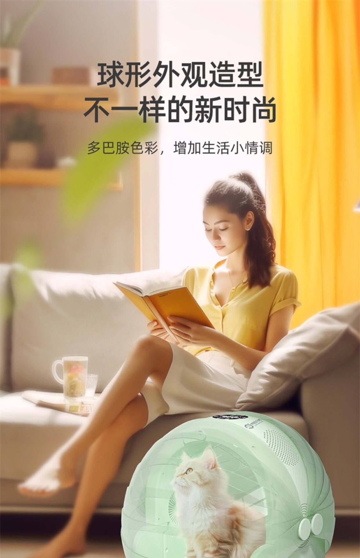 ПЭТ сушильный элемент 小佩官方来旺兄弟可折叠烘干箱猫咪宠物烘干机狗狗家用自助小型静 Petkit