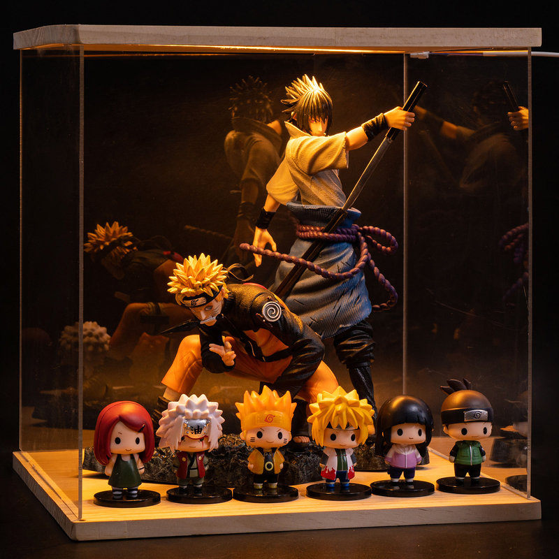 Naruto Figure Naruto and Sasuke Children's Day 520 Gift for Boyfriend/Girlfriend Valentine's Day Qixi Festival Birthday Gift