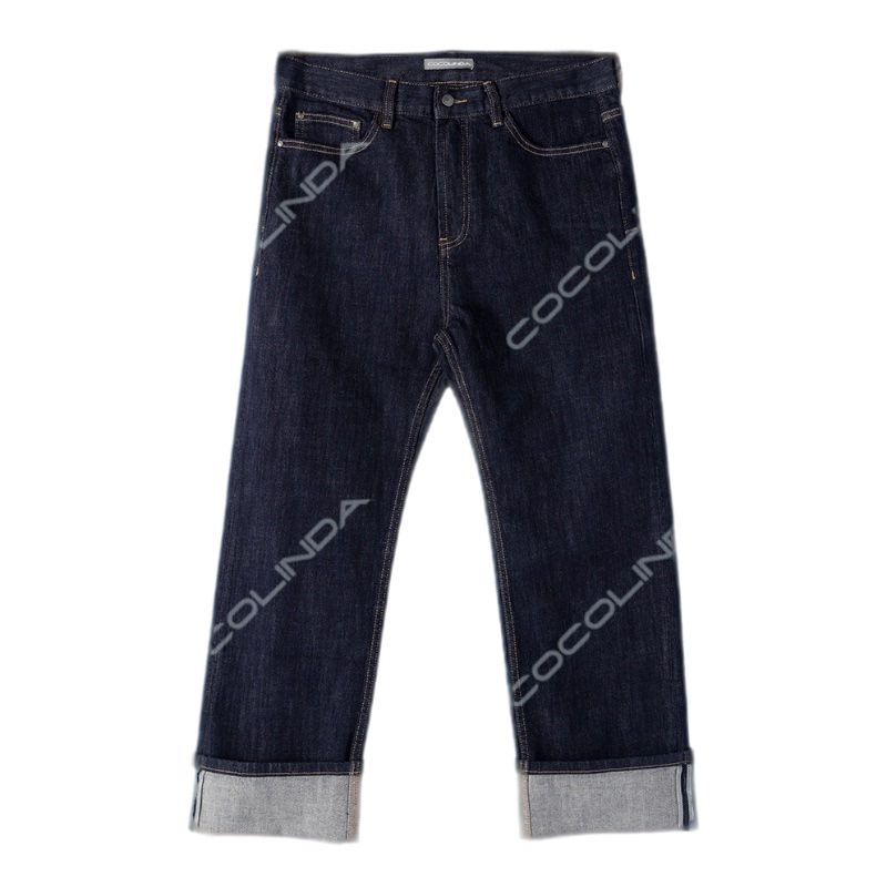 Cocolinda | 'Lada' Straight-Leg Cuffed Jeans N2372 Cocolinda | 'Lada' Straight-Leg Cuffed Jeans N2372