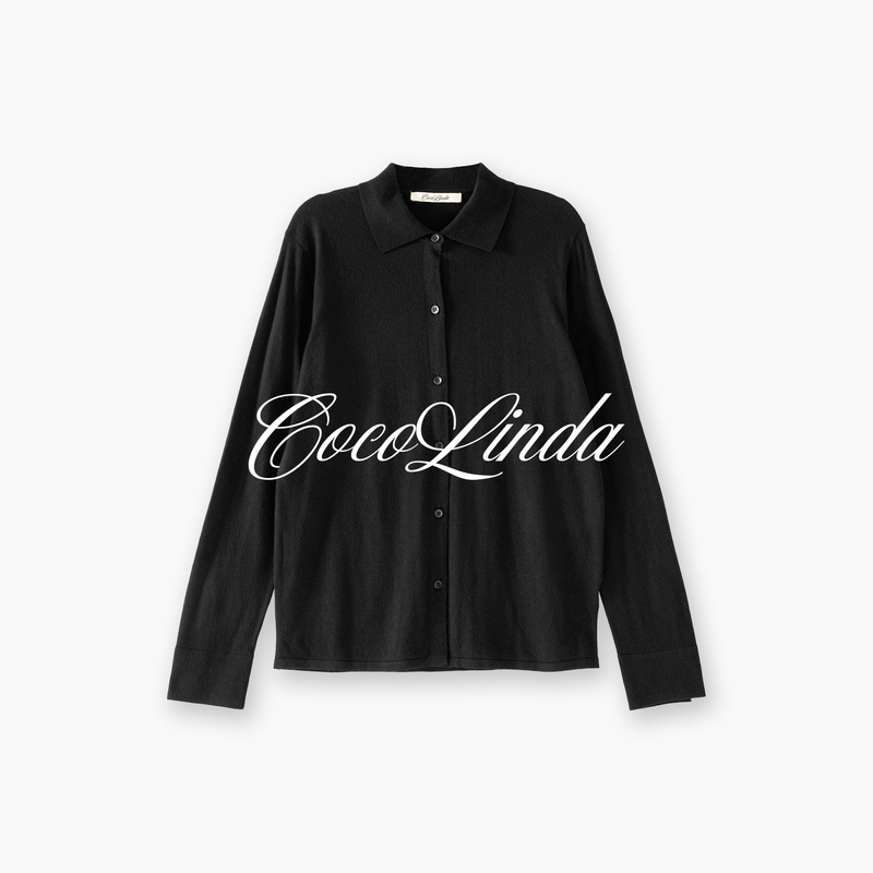 Cocolinda【Sheep Wool and Mulberry Silk Blend】High-Quality Knitwear S6152