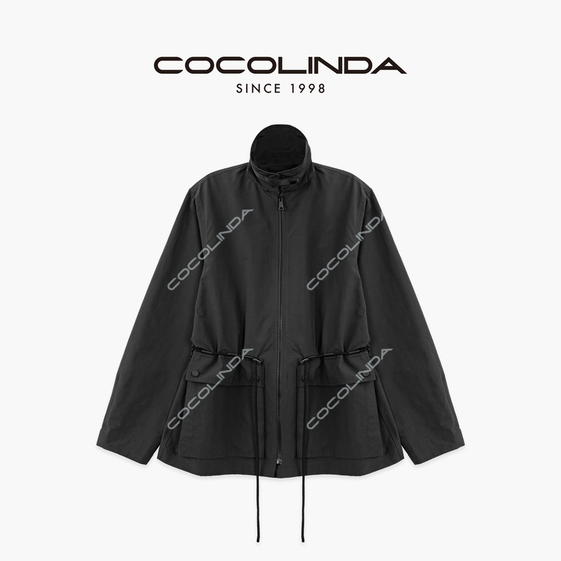 Cocolinda |   Laf [Equestrian Style Windbreaker] Outdoor Old Money Style Unisex Single-Sided Jacket C3608