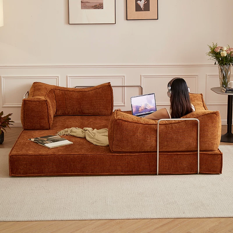 Cloth, sofa, retro folding module for living room for double