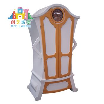Chuangyi castle customized solid wood children's furniture cartoon creative bucket cabinet internet celebrity akimbo villain wardrobe storage cabinet
