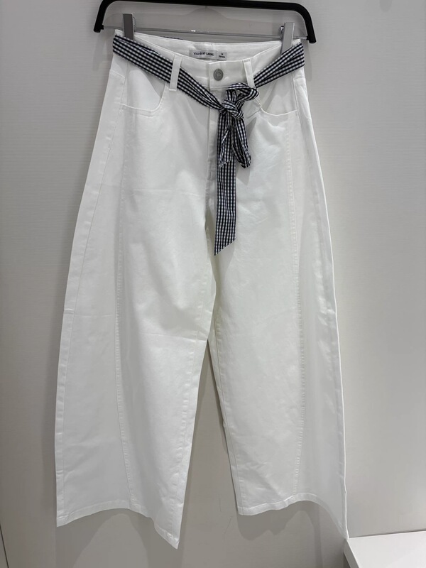 2026 Autumn New Women's White Jeans R163216041