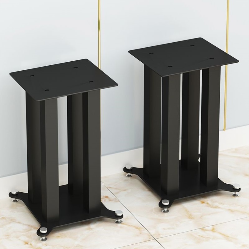 Audio tripod metal drop subway bracket speaker bracket professional bookshelf surround stage audio and video equipment rack