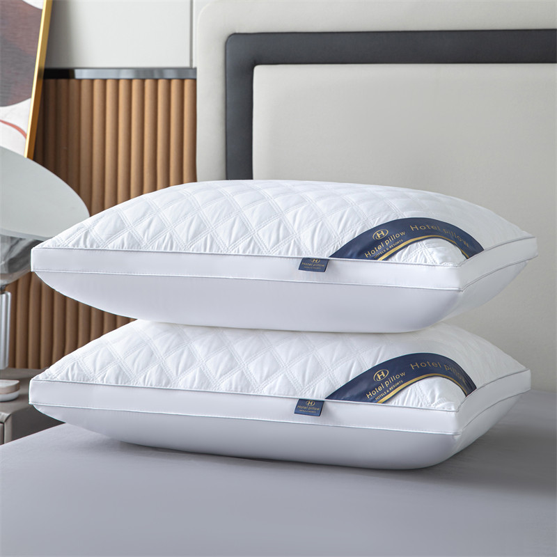 Buy One Get One Free]Five-Star Hotel Pillow Core, a Pair of Washable Single Adult Neck-Protecting Feather Velvet Pillow Cores