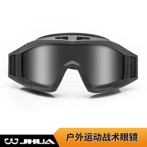 Cross-border Desert Locust Goggles Tactical Shooting Real Person CS Professional Outdoor Sports Tactical Mirror Equipment Set