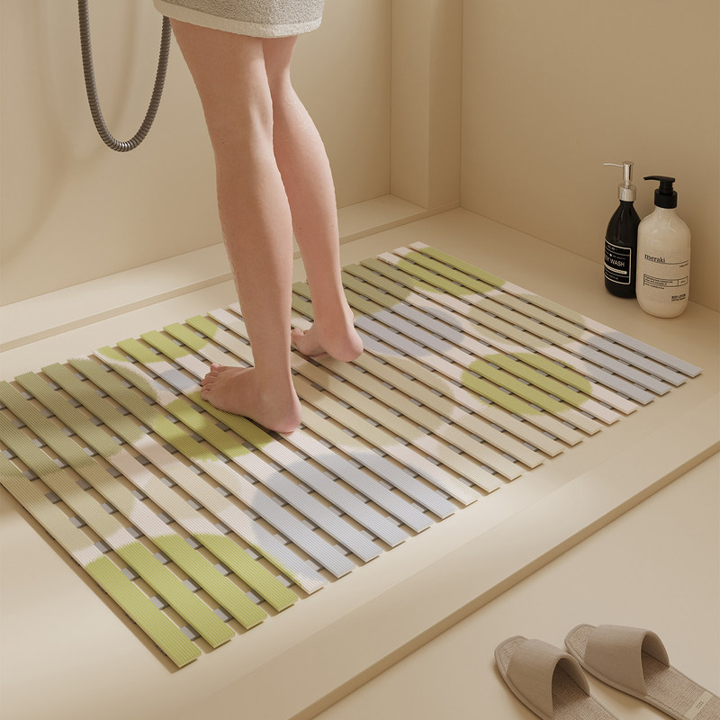 Japanese Hotel Bathroom Non-Slip Mat, Bathroom Water-Blocking Mat, Shower Foot Mat, Bathtub Toilet Anti-Fall Mat Japanese Hotel Bathroom Non-Slip Mat, Bathroom Water-Blocking Mat, Shower Foot Mat, Bathtub Toilet Anti-Fall Mat