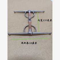 304 stainless steel copper wire H-shaped overlord bit harness water rein accessories bit pony big horse mouth bit