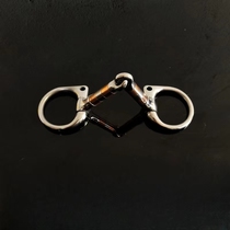 D-shaped roller armature tinplate armature 125cm harness accessories stainless steel copper tube horse bit water supplies