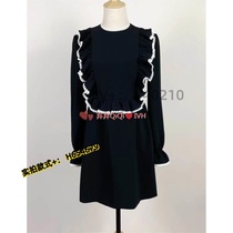 Peach dress dress with folded long sleeves and folded ears on sale Wood